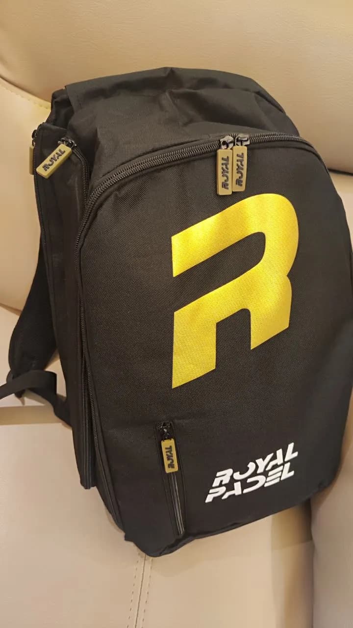 BACKPACK GOLD BLACK