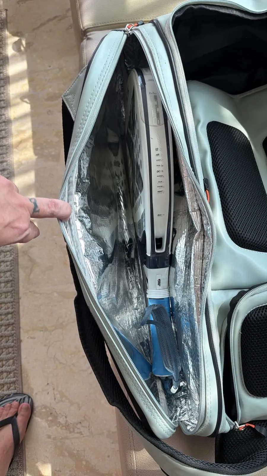 HACK GREY BAG — photo 1