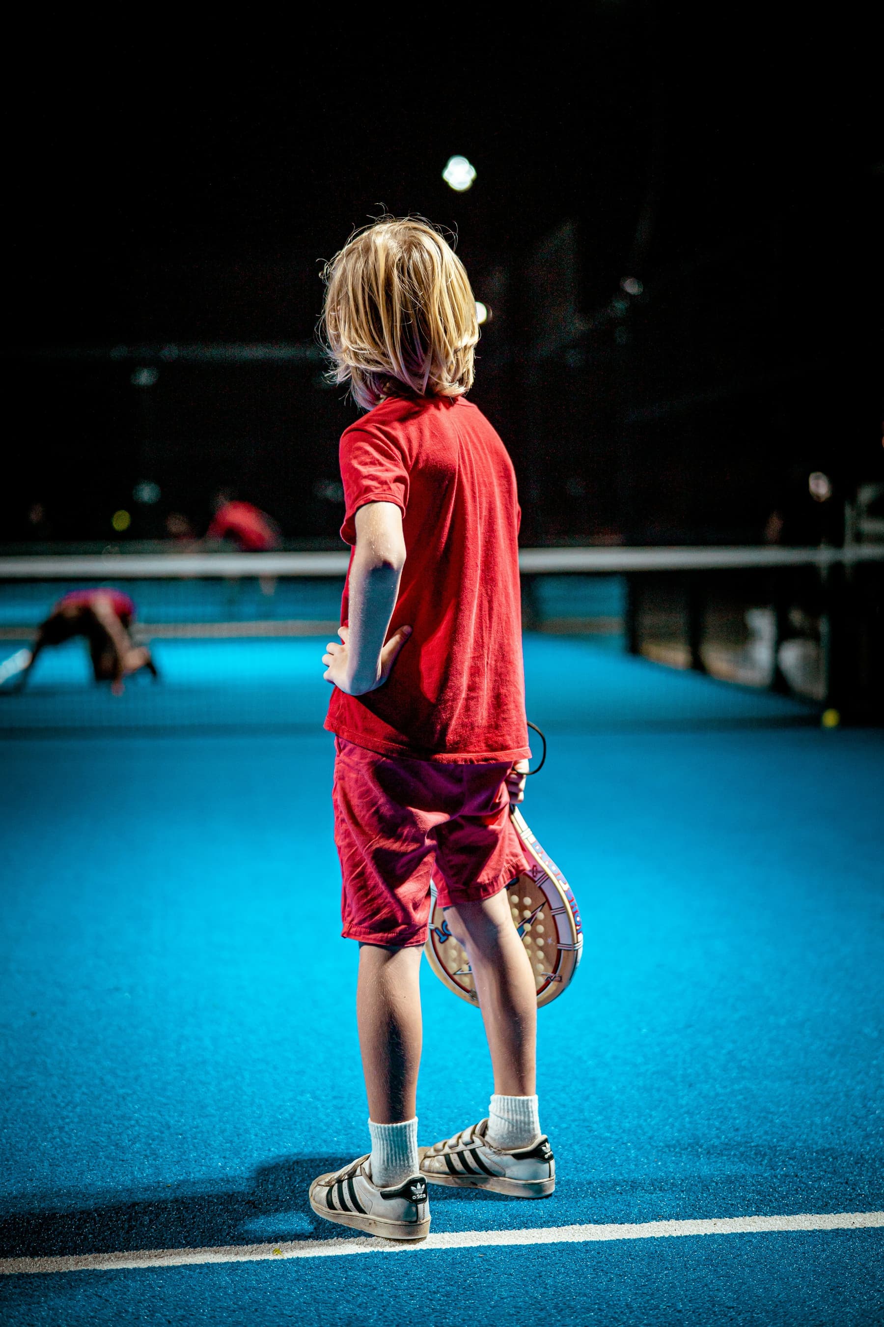 Two padel rackets shown side by side for comparison